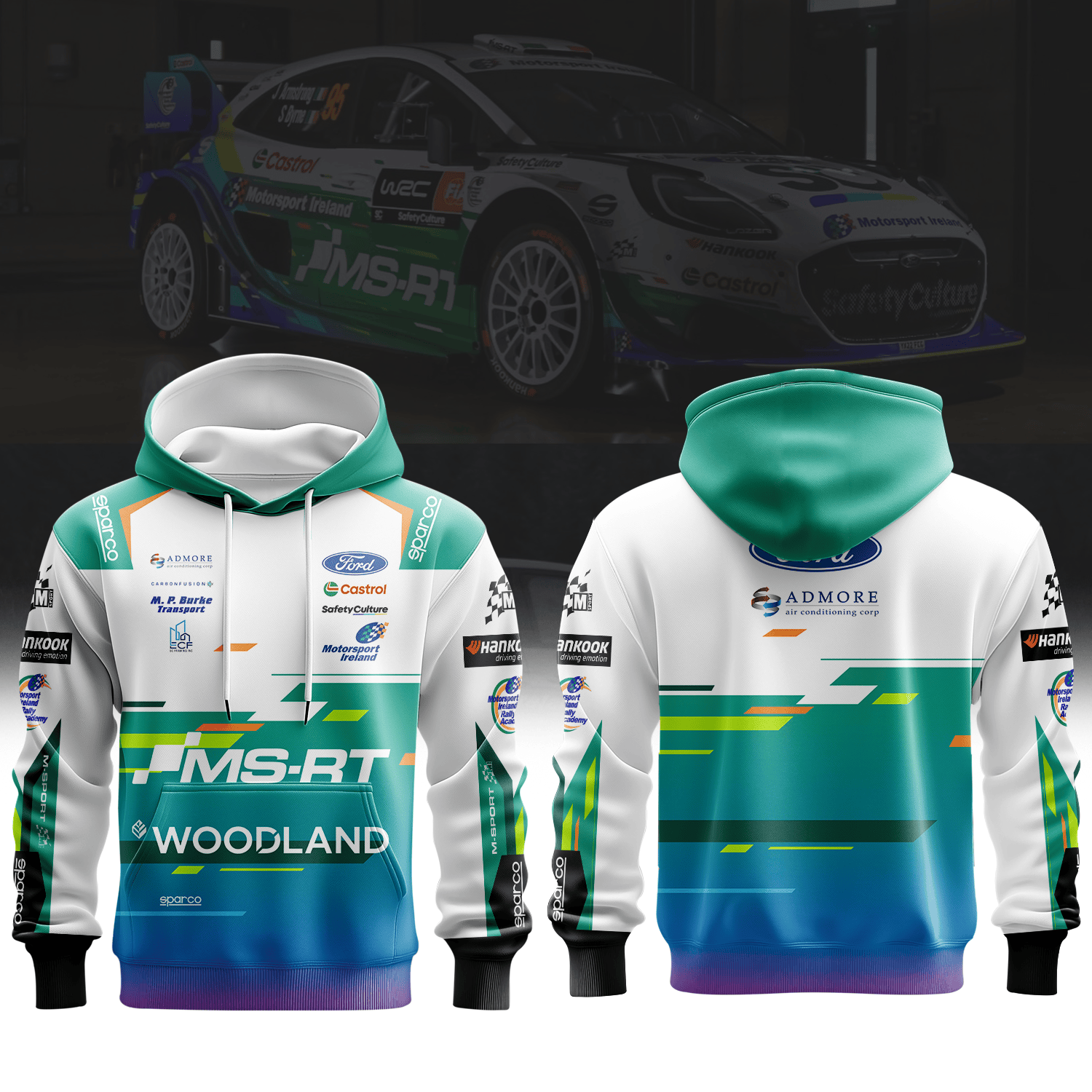 M SPORT FORD WORLD RALLY TEAM V1 Premium 3D Racing Apparel 2026