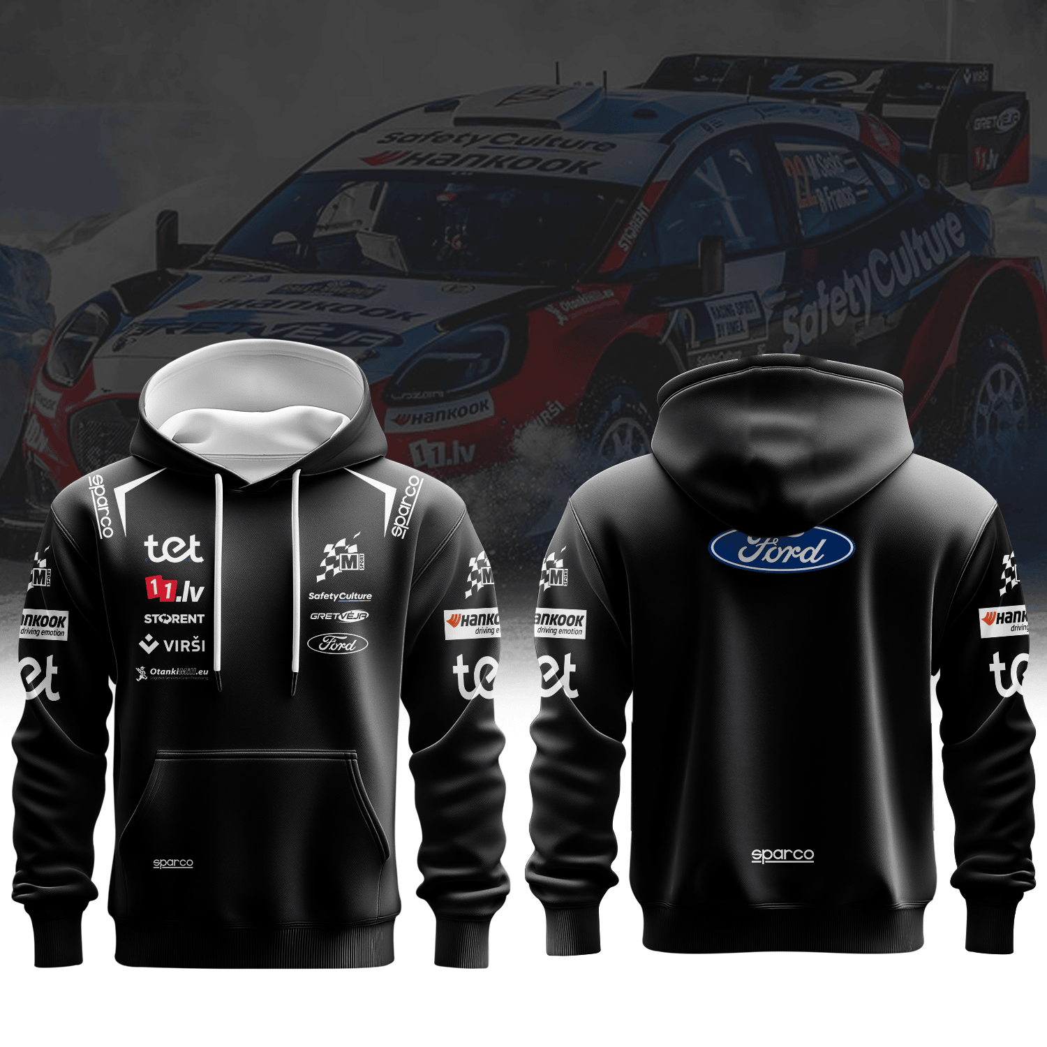 M SPORT FORD WORLD RALLY TEAM V2 Premium 3D Racing Apparel 2026