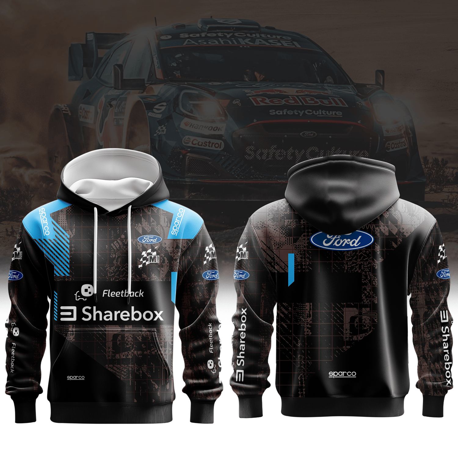 M SPORT FORD WORLD RALLY TEAM V3 Premium 3D Racing Apparel 2026