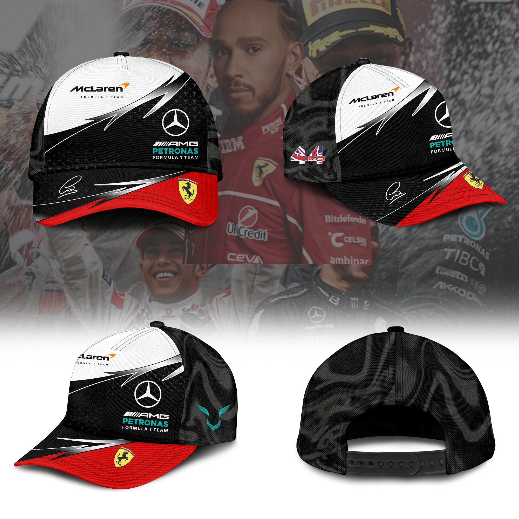 LW 20 Seasons in Formula One | 3D Combo Apparel