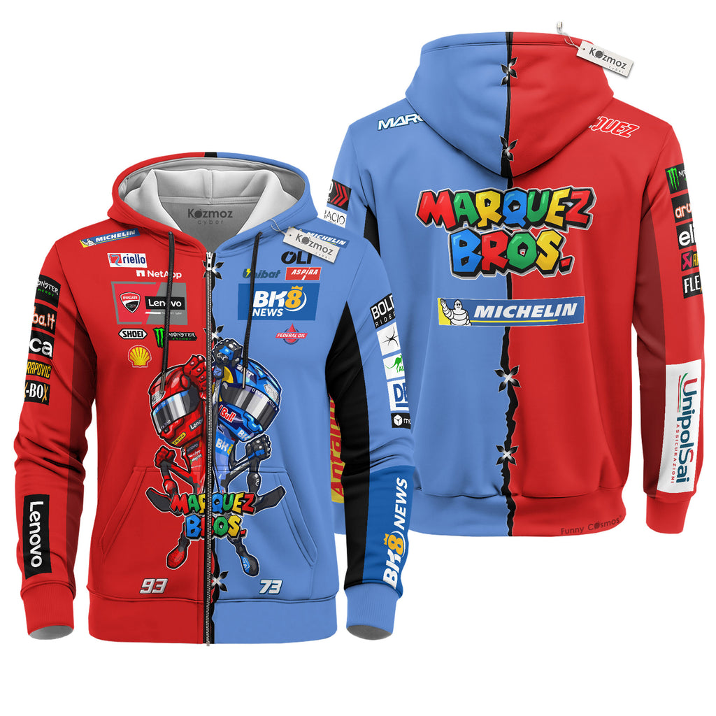 Ducati x Gresini – Marquez Bros MotoGP Collab Edition Costume Racing Suit