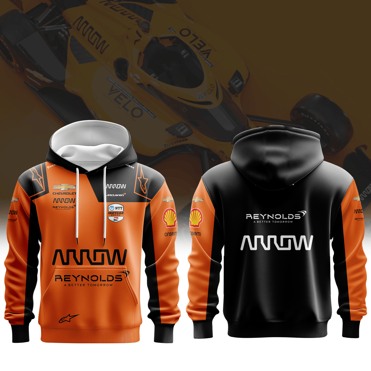 Arrow McLaren Christian Lundgaard Inspired 3D Apparel