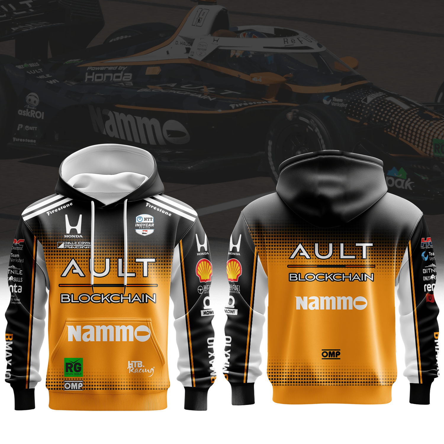 Dale Coyne Racing Dennis Hauger Inspired 3D Apparel