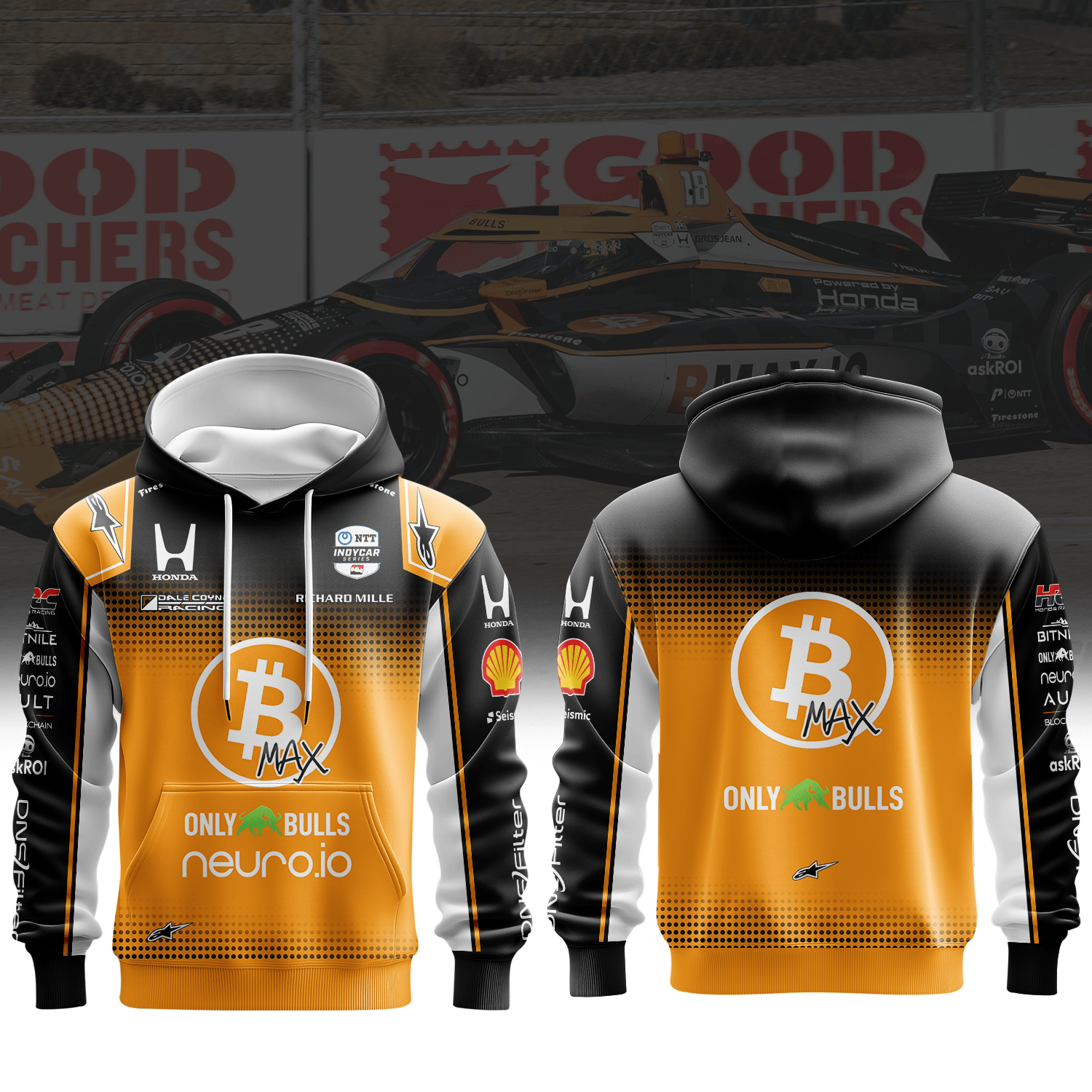 Dale Coyne Racing Romain Grosjean Inspired 3D Apparel