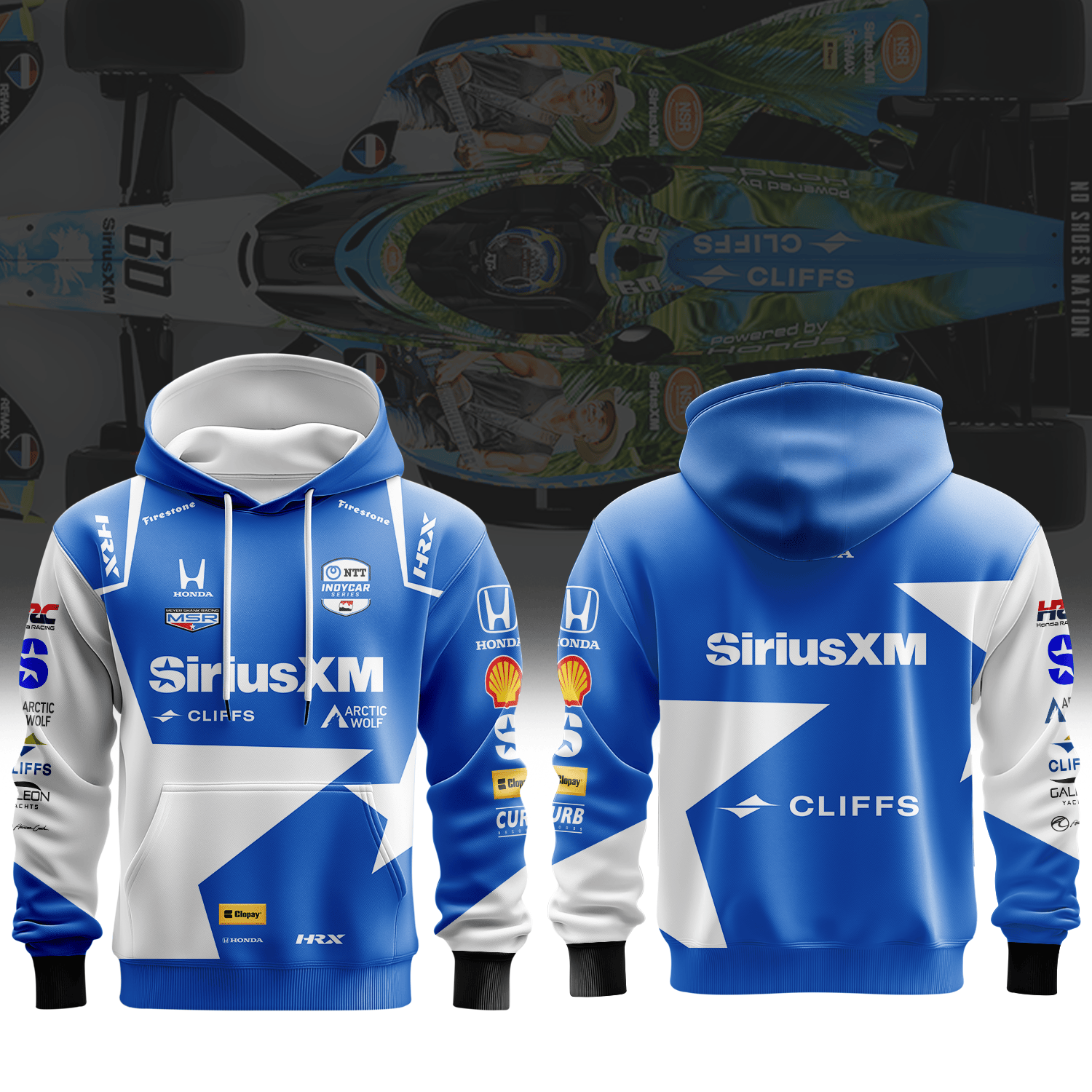 Meyer Shank Racing Felix Rosenqvist Inspired 3D Apparel