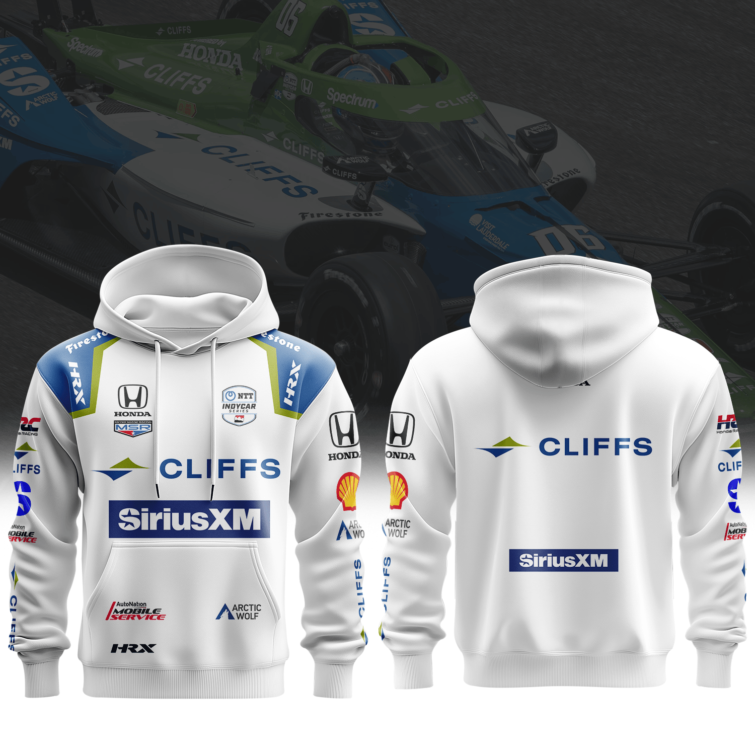 Meyer Shank Racing Helio Castroneves Inspired 3D Apparel