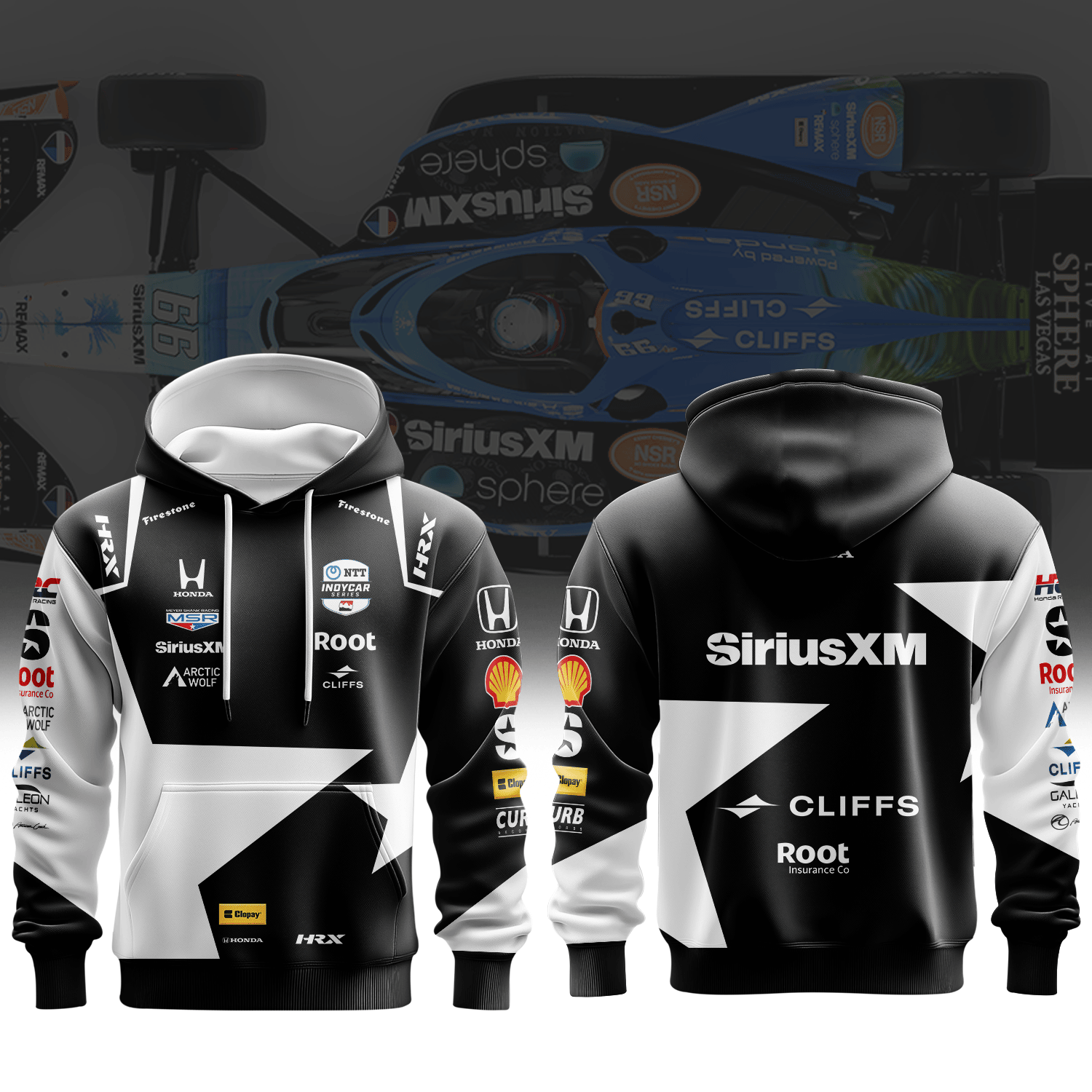 Meyer Shank Racing Marcus Armstrong Inspired 3D Apparel
