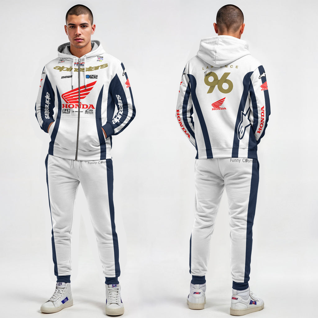 Hunter Lawrence Honda HRC AMA Supercross 2024 Costume Racing Suit