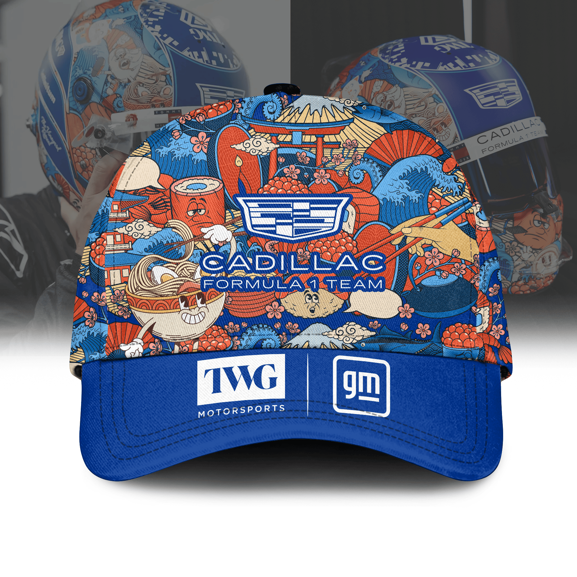 VB Helmet Japan GP Inspired 3D Racing Apparel Combo 🇯🇵🏁