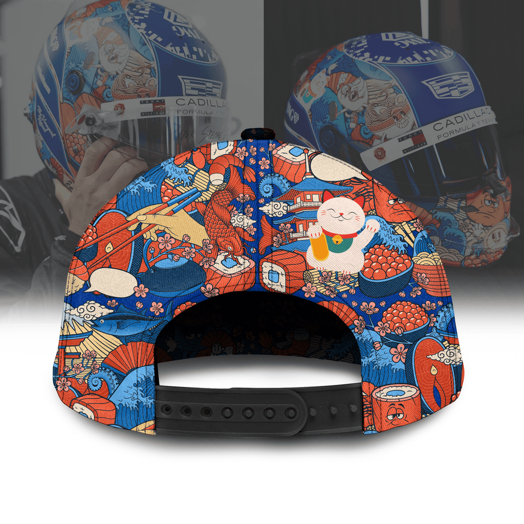 VB Helmet Japan GP Inspired 3D Racing Apparel Combo 🇯🇵🏁