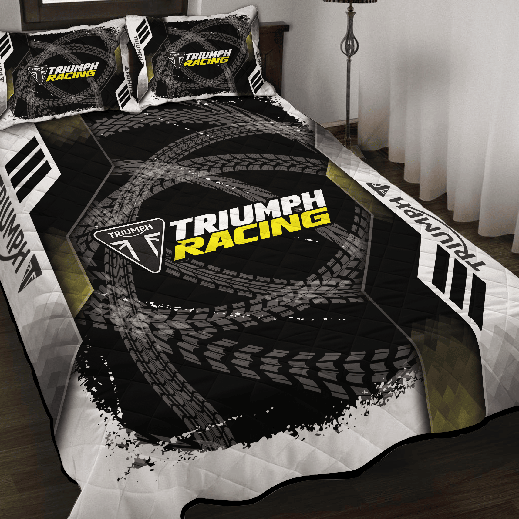 Triumph Racing Inspired Full Bedding Set