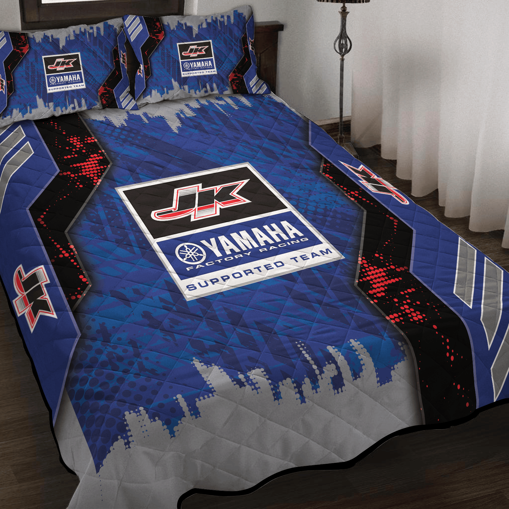 JK Racing Yamaha Inspired Full Bedding Set