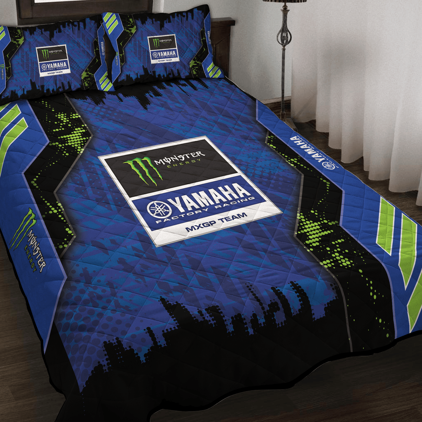 Monster Energy Yamaha Factory MXGP Team Inspired Full Bedding Set