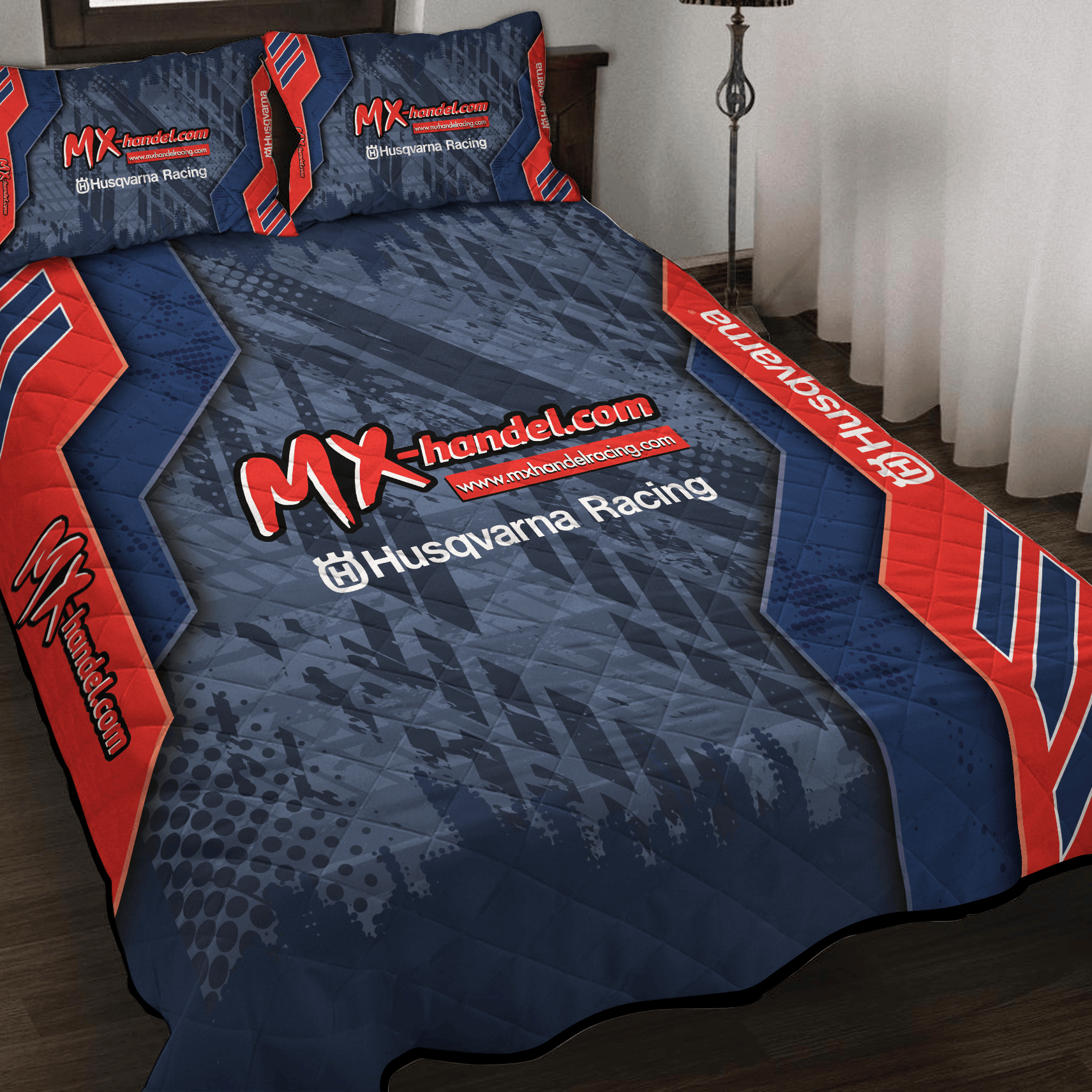 MX Handel Husqvarna Racing Inspired Full Bedding Set