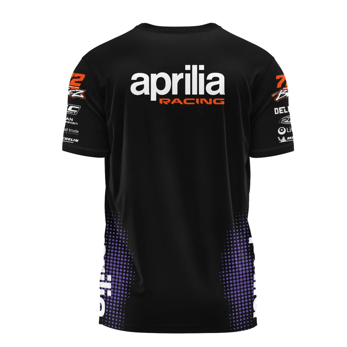 2026 Marco Bezzecchi Aprilia Racing Moto GP Teamwear T-Shirt BLGP26326A1TS