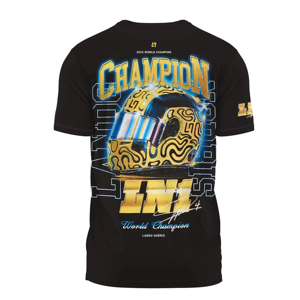 LN1 World Champion Lando Norris T-Shirt BLVALN051225A10TS