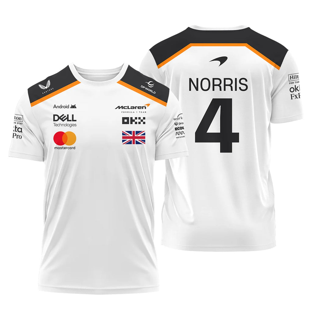 Lando Norris LN4 McLaren F1 Exclusive T-Shirt BLF19625A1TS