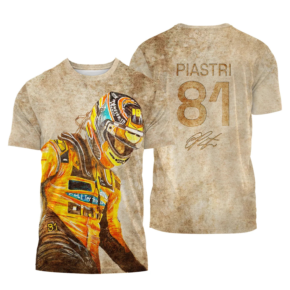 81 Oscar Piastri - T-Shirt BLOP121025A3TS