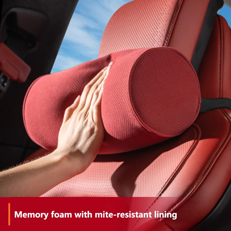 Seat Headrest Memory Cotton Neck Pillow Circular Car Headrests for Audi A3 A4L A5 A6L Comfortable Travel Neck Support