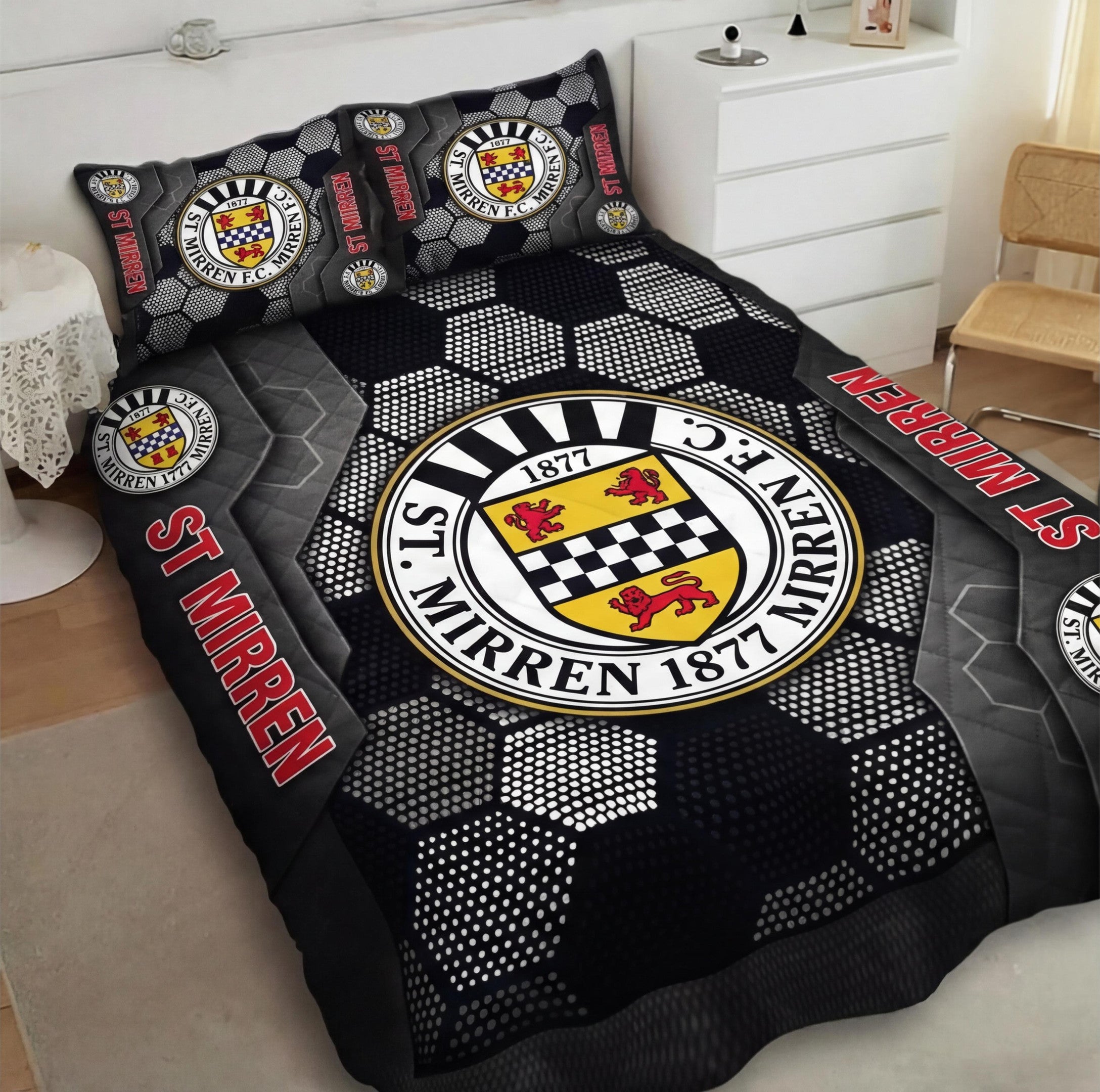 St Mirren Football Club Full Bedding Set 161V1