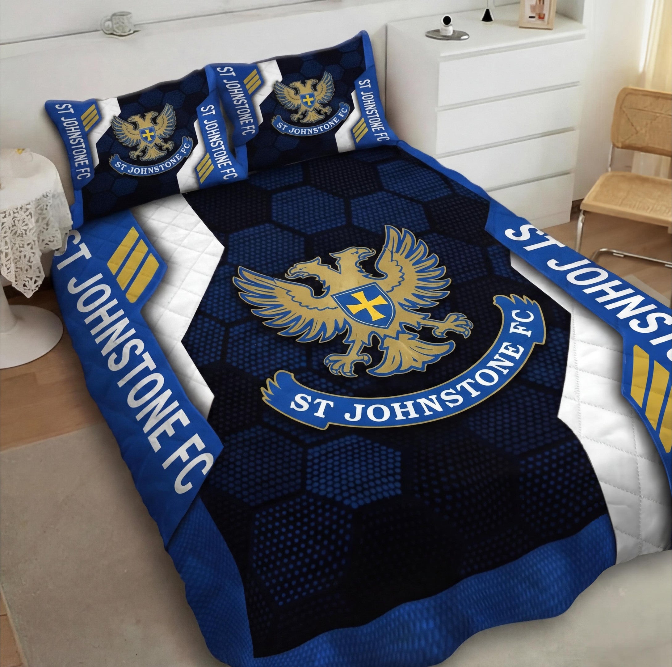 St Johnstone FC Football Club Full Bedding Set 161V1