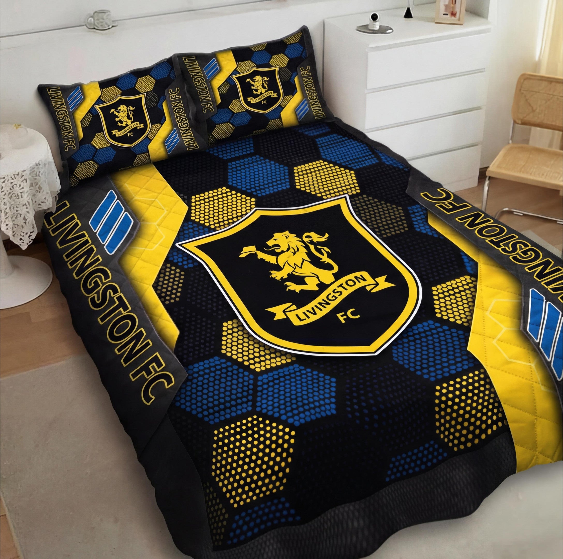 Livingston Football Club Full Bedding Set 161V1