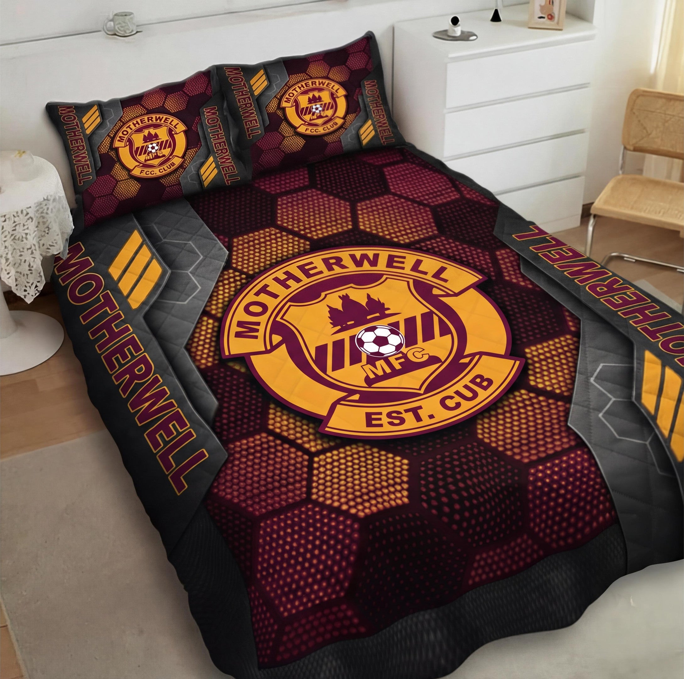 Motherwell Football Club Full Bedding Set 161V1