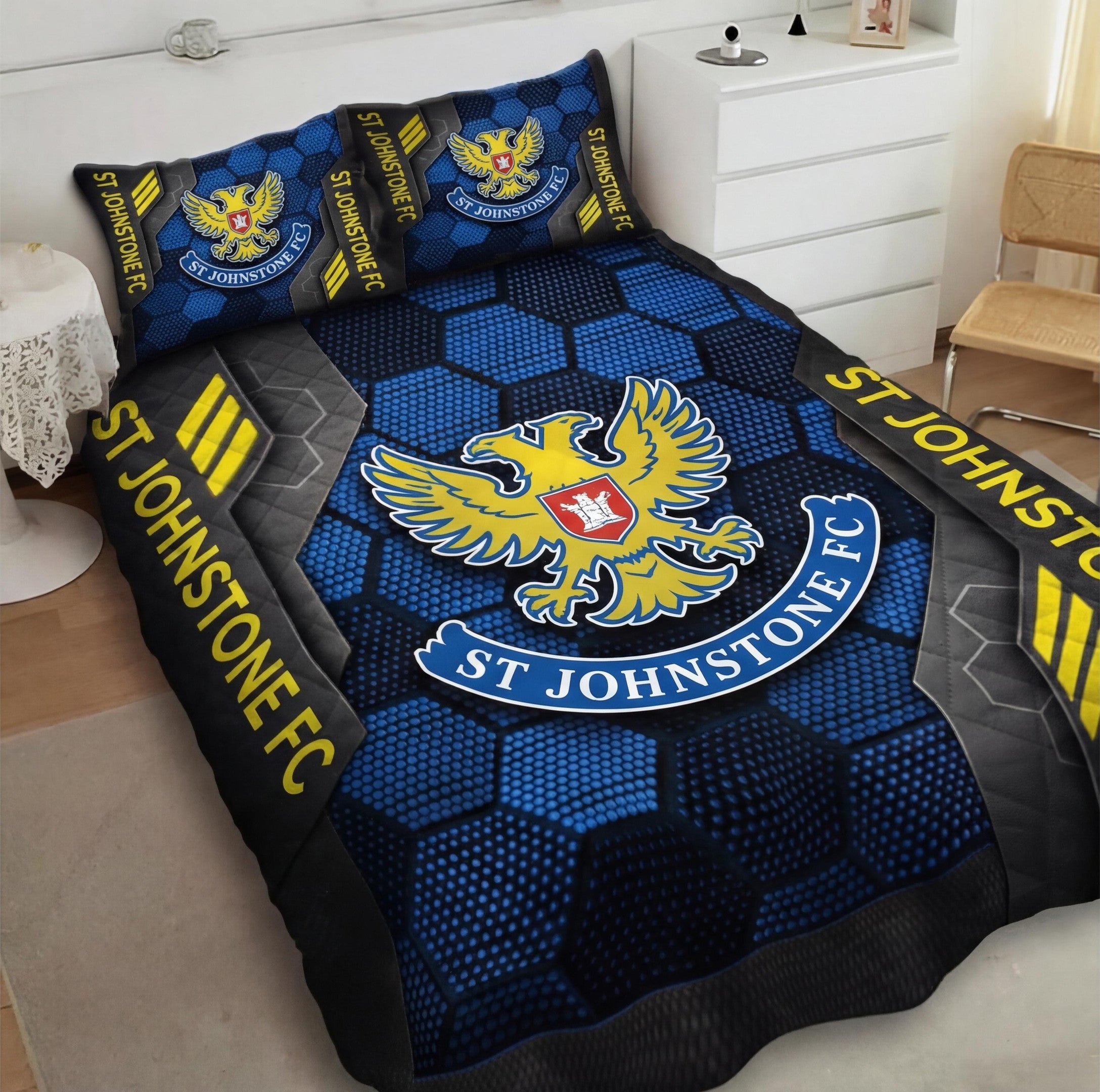 St Johnstone FC Football Club Full Bedding Set 161V2