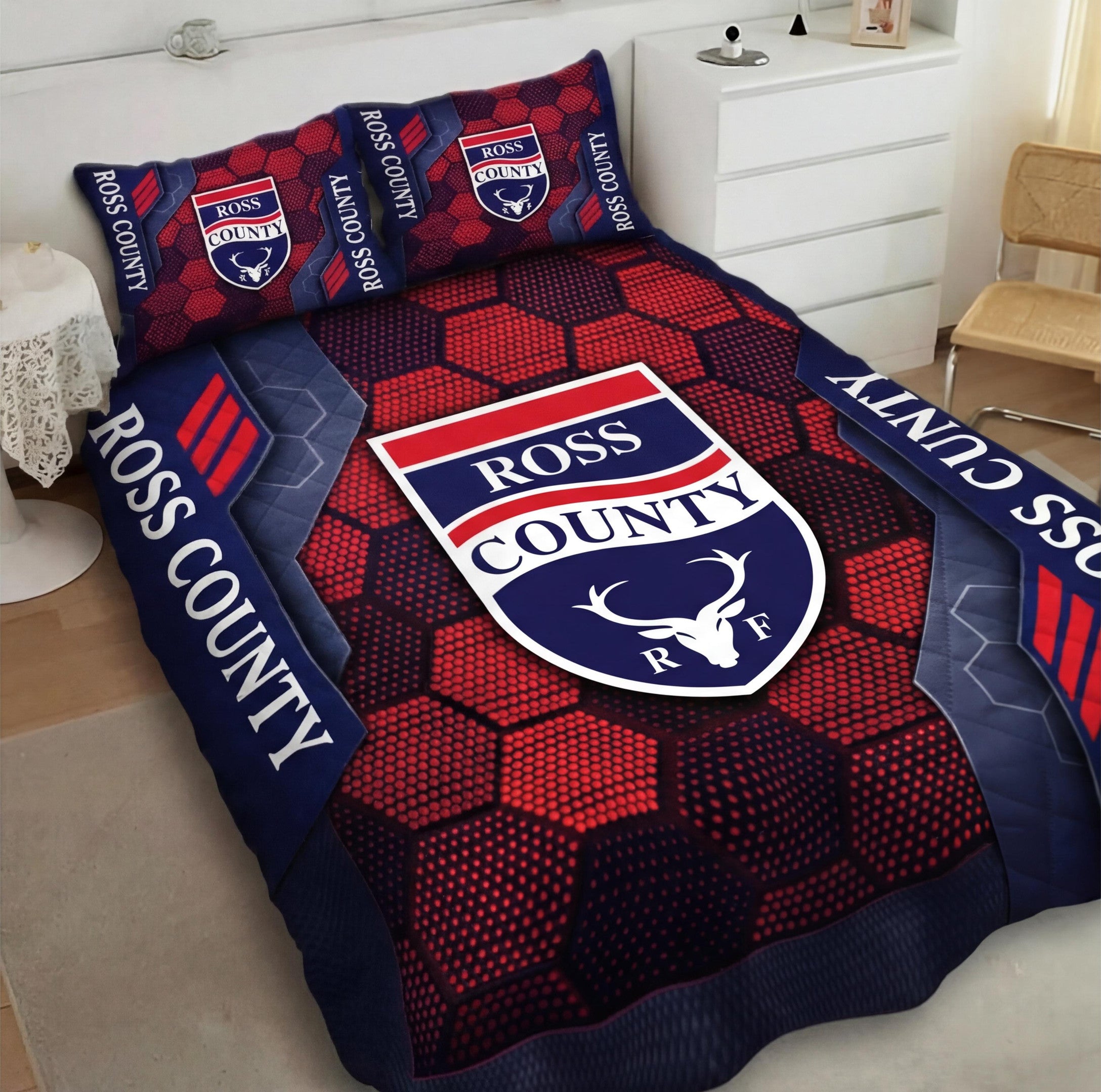 Ross County Football Club Full Bedding Set 161V2