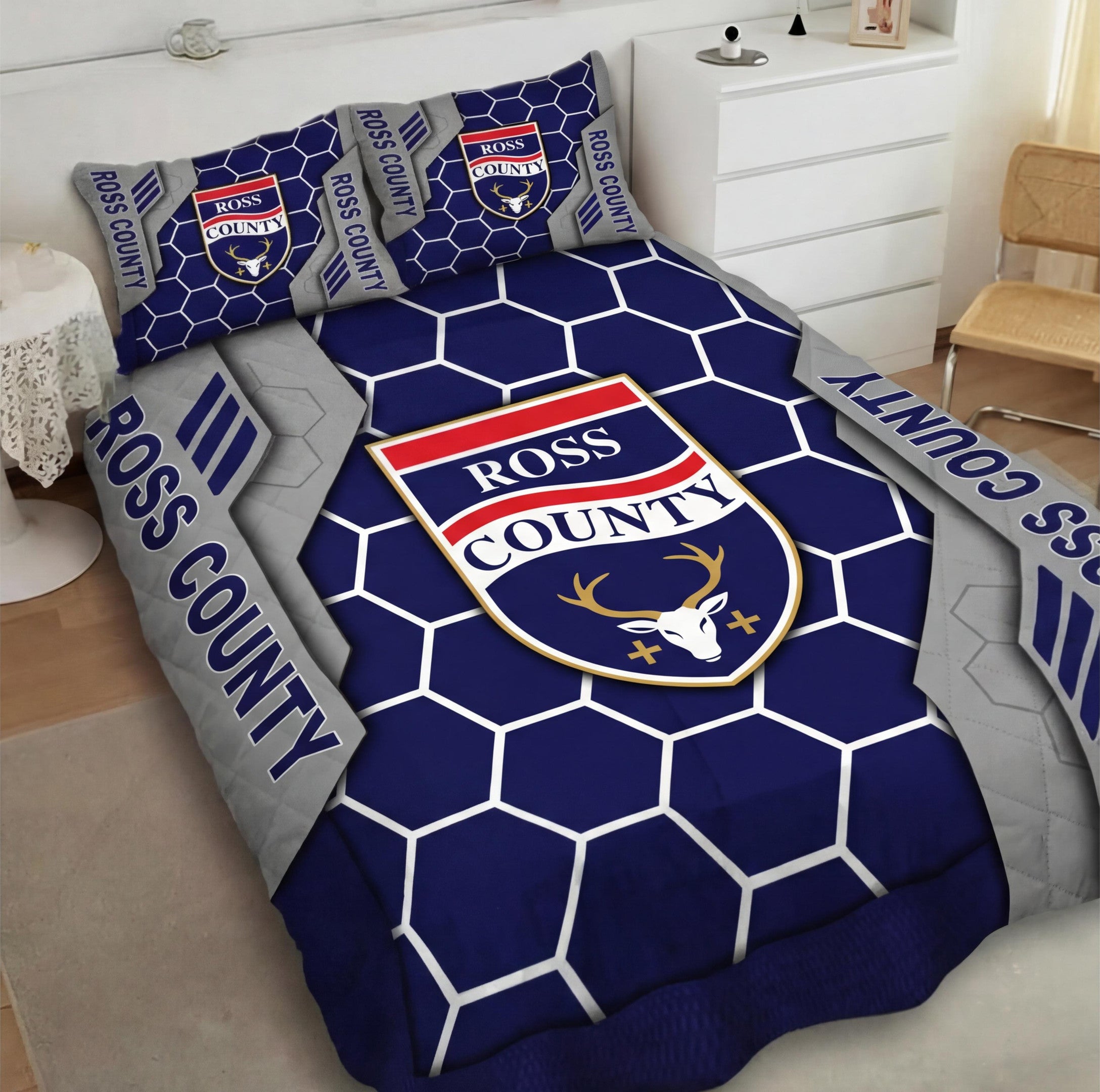 Ross County Football Club Full Bedding Set 161V1