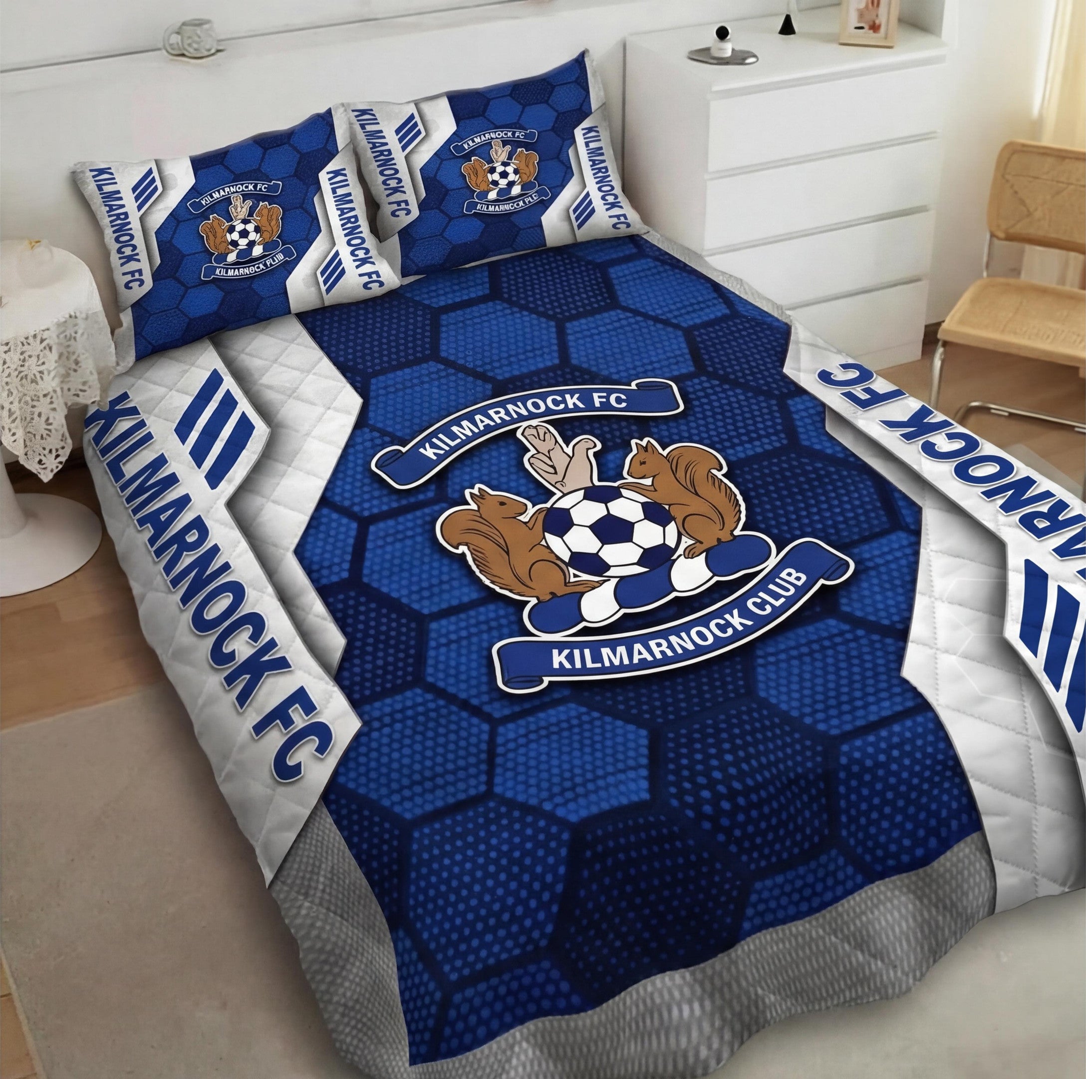 Kilmarnock Football Club Full Bedding Set 161V1