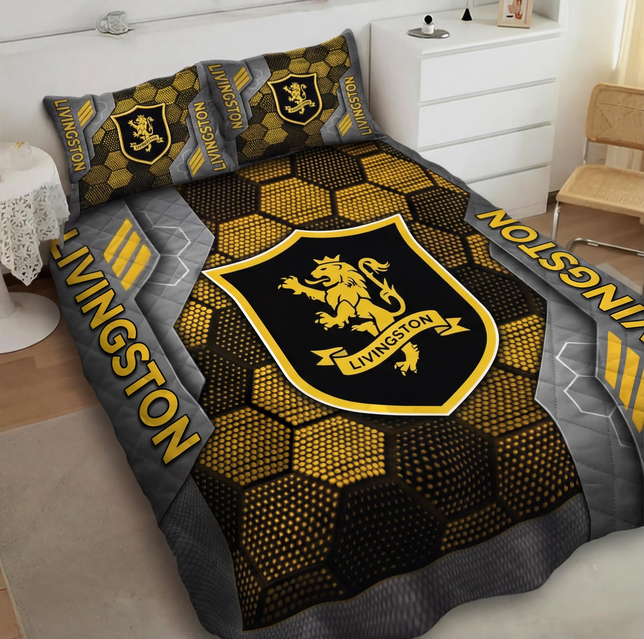 Livingston Football Club Full Bedding Set 161V2
