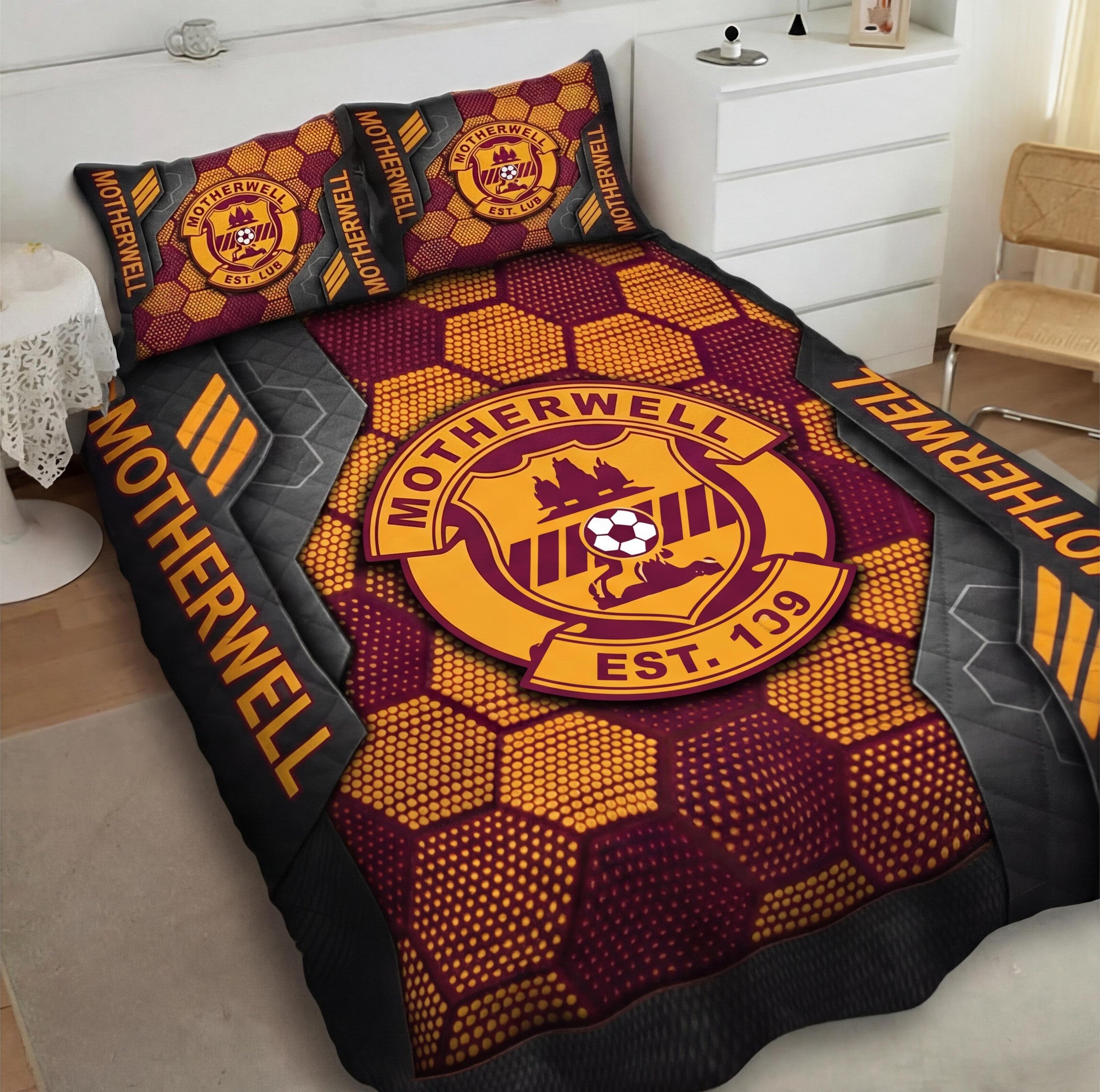 Motherwell Football Club Full Bedding Set 161V2