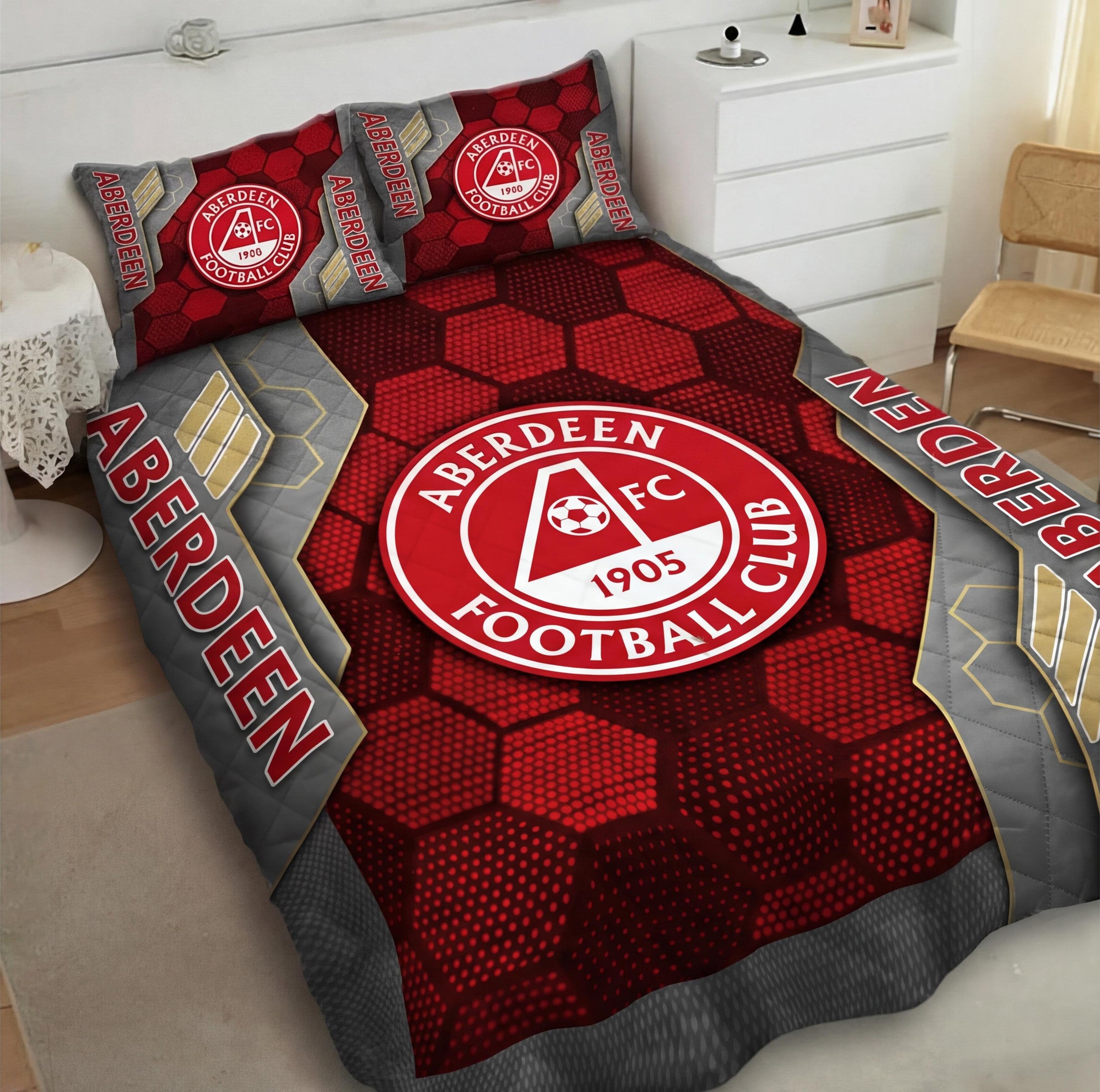 Aberdeen Football Club Full Bedding Set 161V1