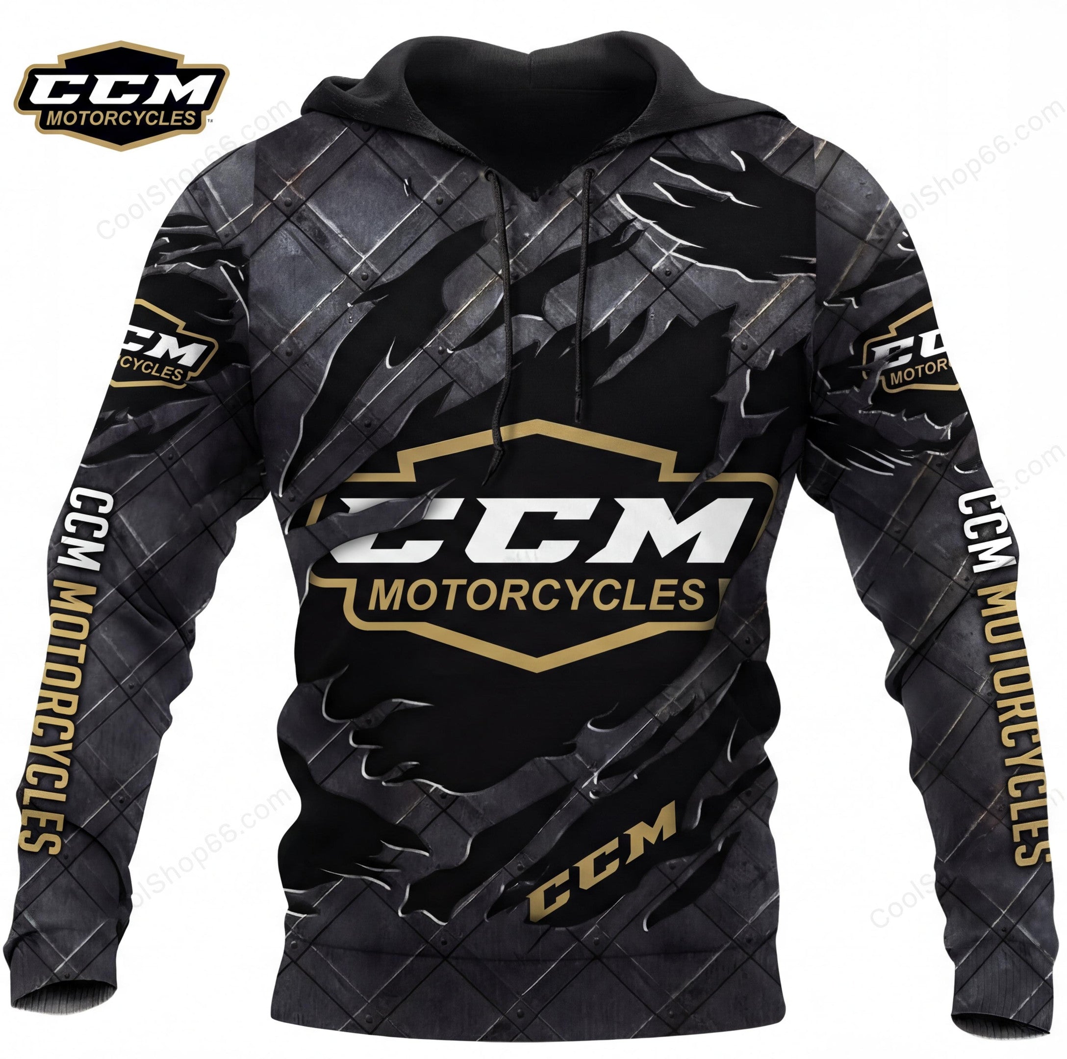 CCM Motorcycles Black Metal  3D Apparel Hoodie, Kid Hoodie, T Shirt, Zip Hoodie, Sweatshirt