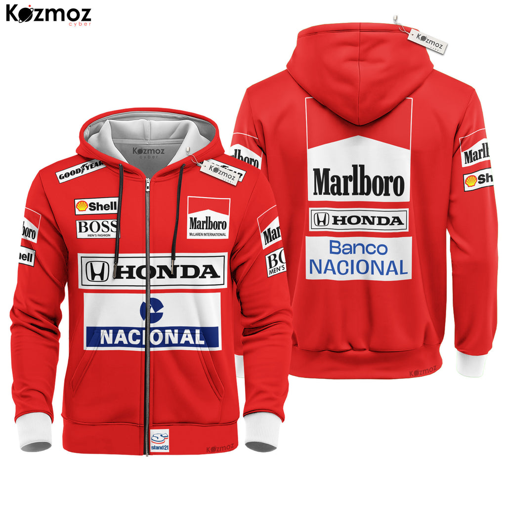 Magic Senna Racing Costume Stand21 1988 Collection - Honda Racing Team