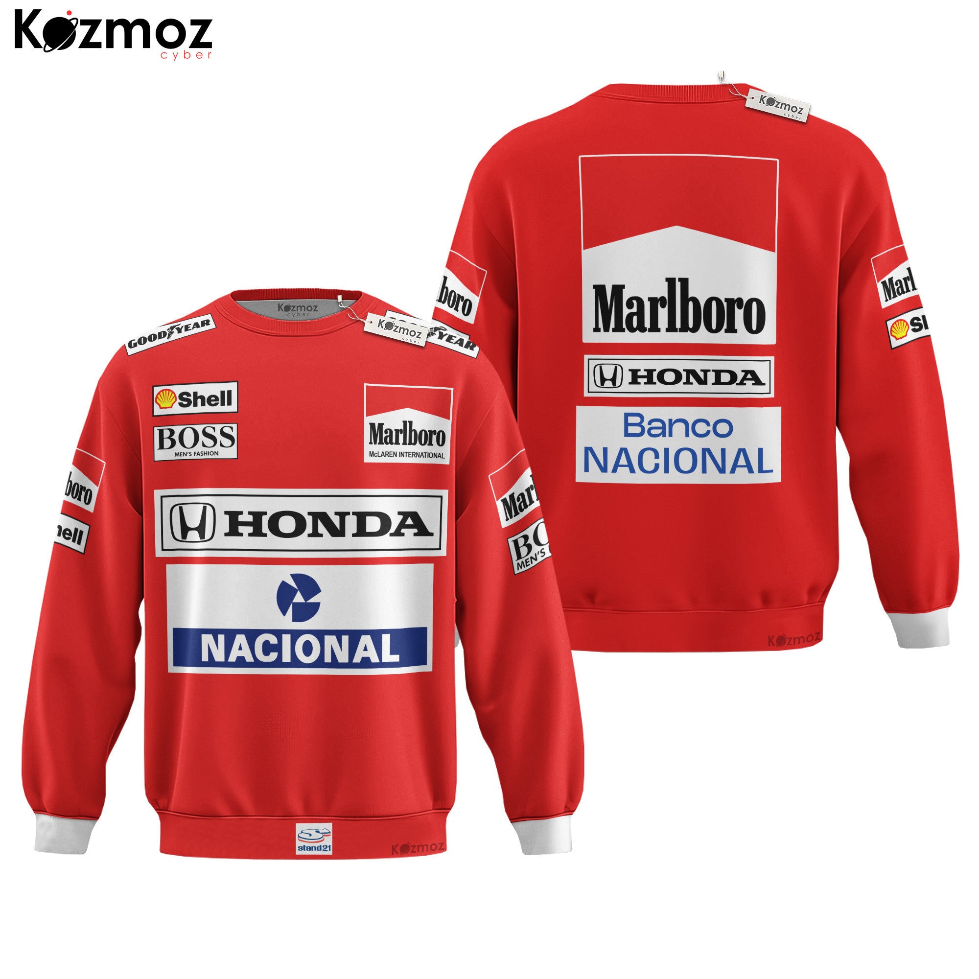 Magic Senna Racing Costume Stand21 1988 Collection - Honda Racing Team
