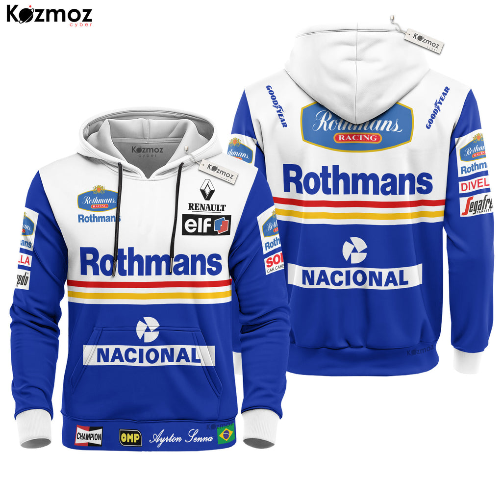 Magic Senna Racing Costume Rothmans 1994 Collection - Williams Renault Racing Team