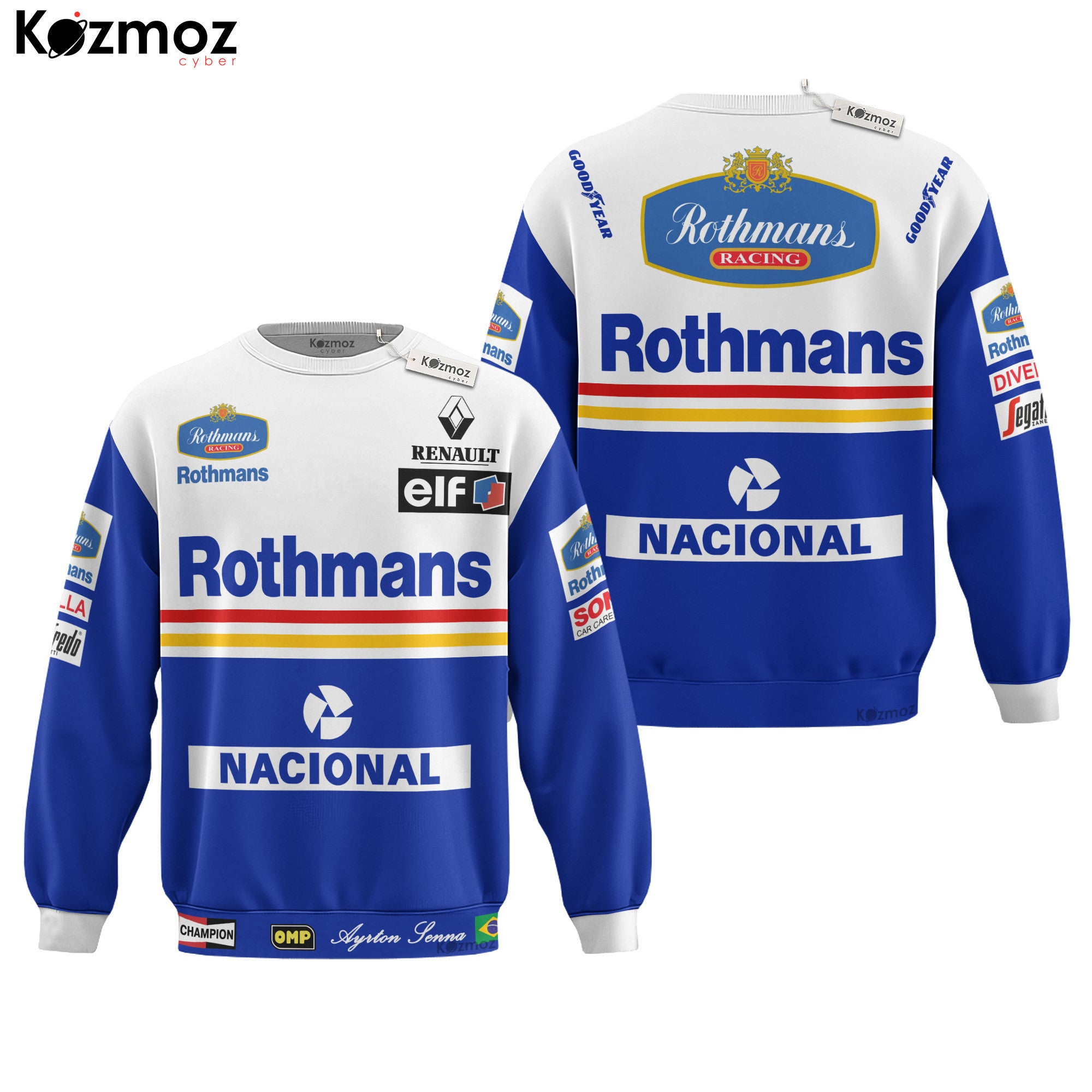 Magic Senna Racing Costume Rothmans 1994 Collection - Williams Renault Racing Team