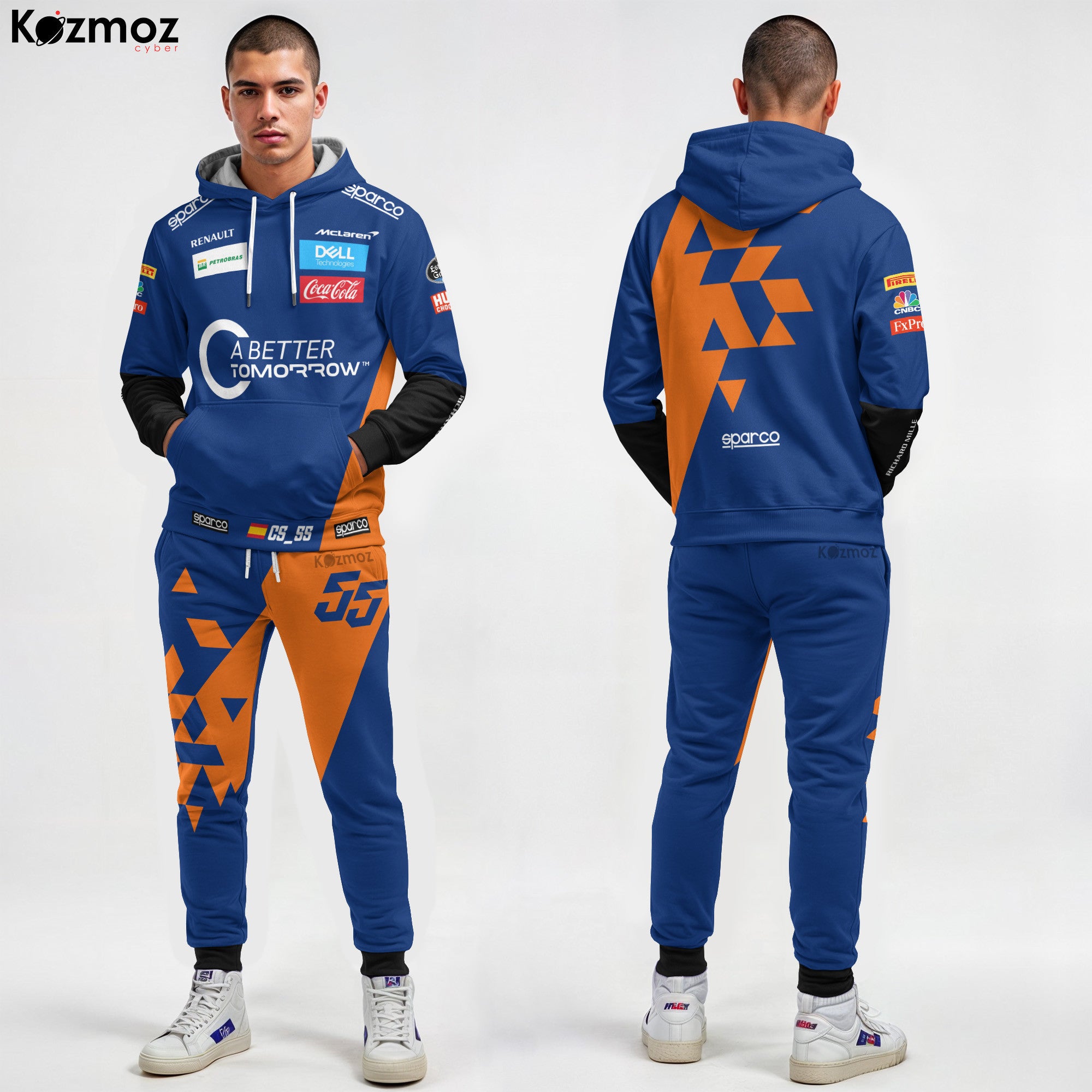 Carlos Sainz Jr Signed Racing Costume 2019 Chinese GP Collection - McLaren  Racing Team -