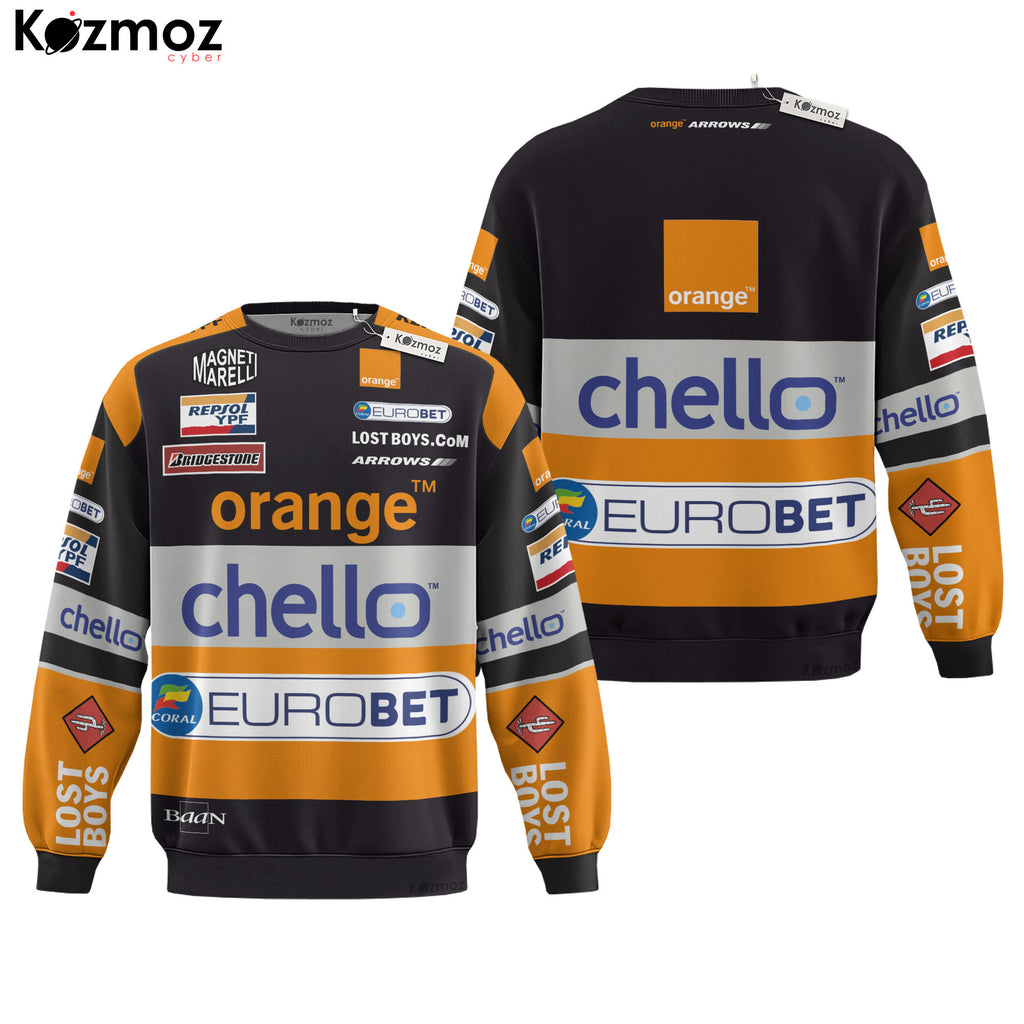Jos Verstappen Racing Costume 2000 Collection- Orange Arrows Racing Team