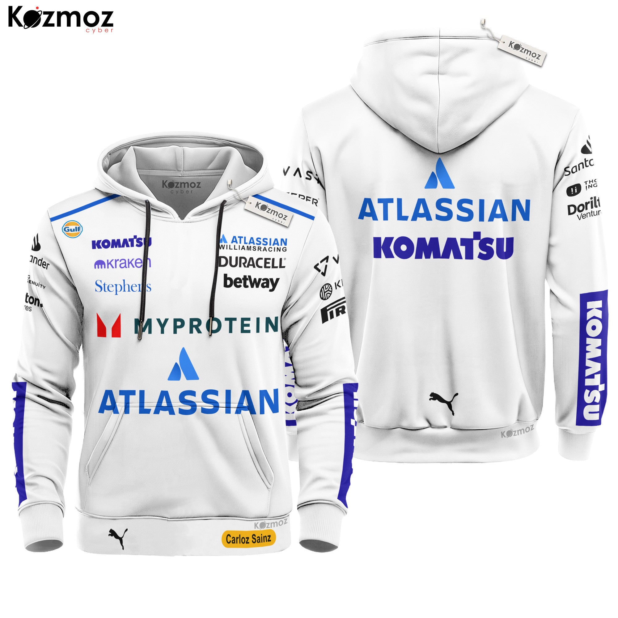 Carlos Sainz Racing Costume 2025 Collection - Williams Racing Team -