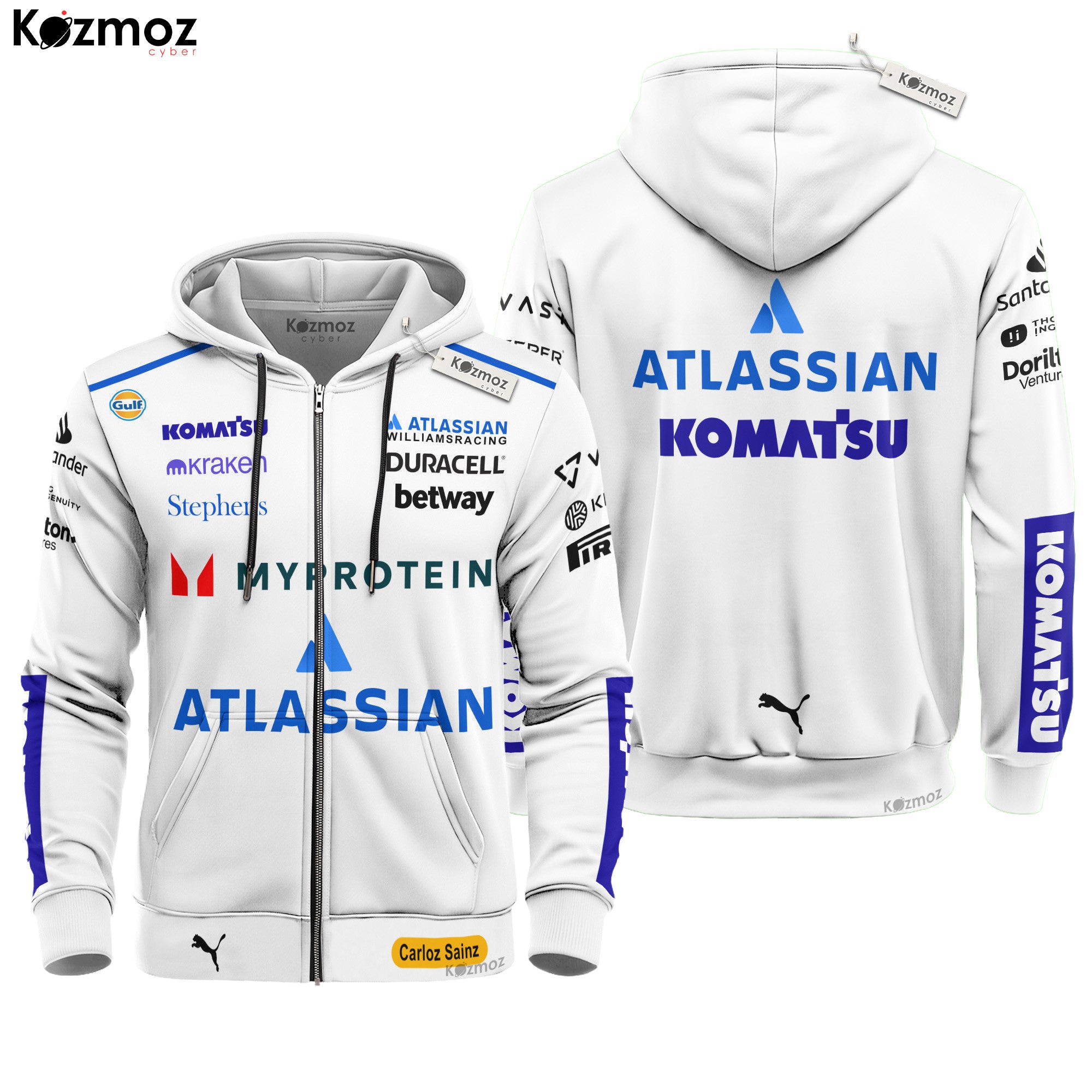 Carlos Sainz Racing Costume 2025 Collection - Williams Racing Team -