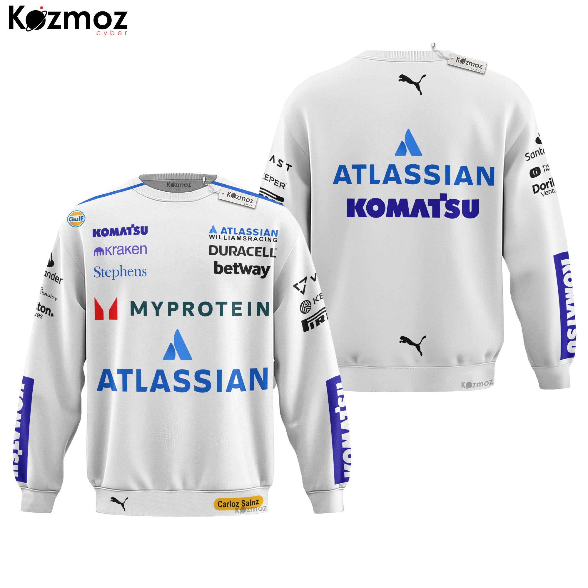 Carlos Sainz Racing Costume 2025 Collection - Williams Racing Team -