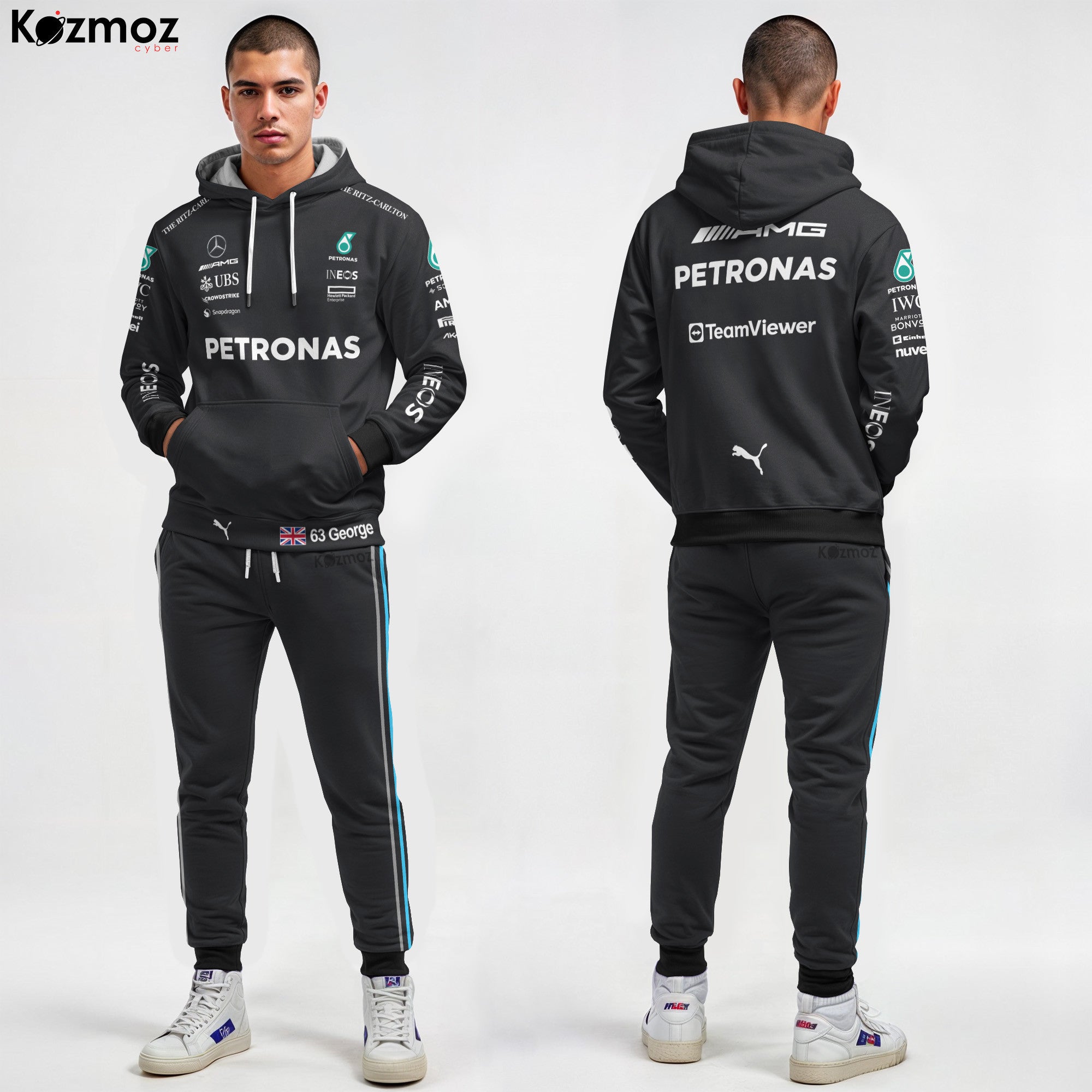 George Russell Racing Costume 2023 Collection - Mercedes AMG Racing Team