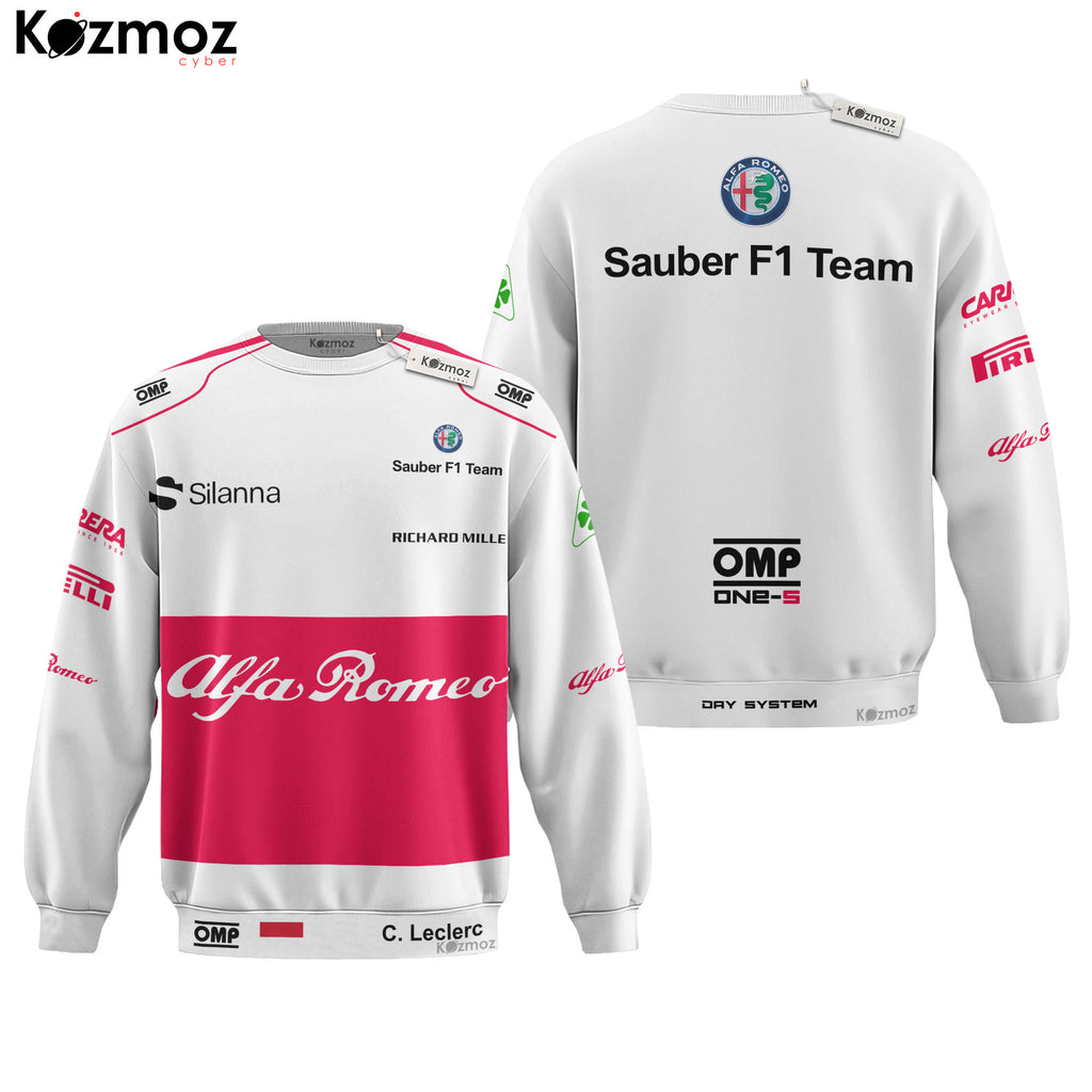 Charles Leclerc Racing Costume 2018 Collection - Alfa Romeo Sauber  Racing Team -