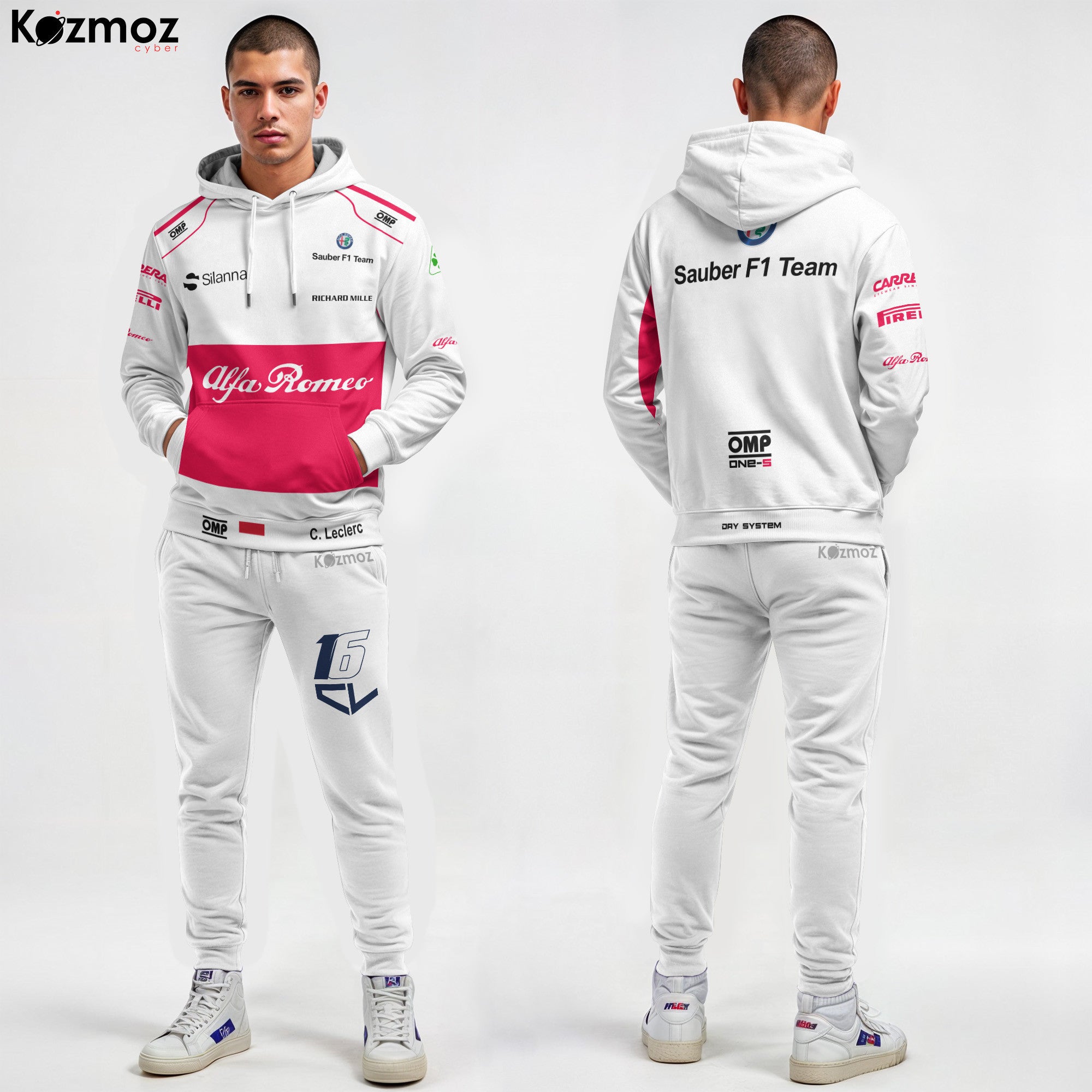 Charles Leclerc Racing Costume 2018 Collection - Alfa Romeo Sauber  Racing Team -