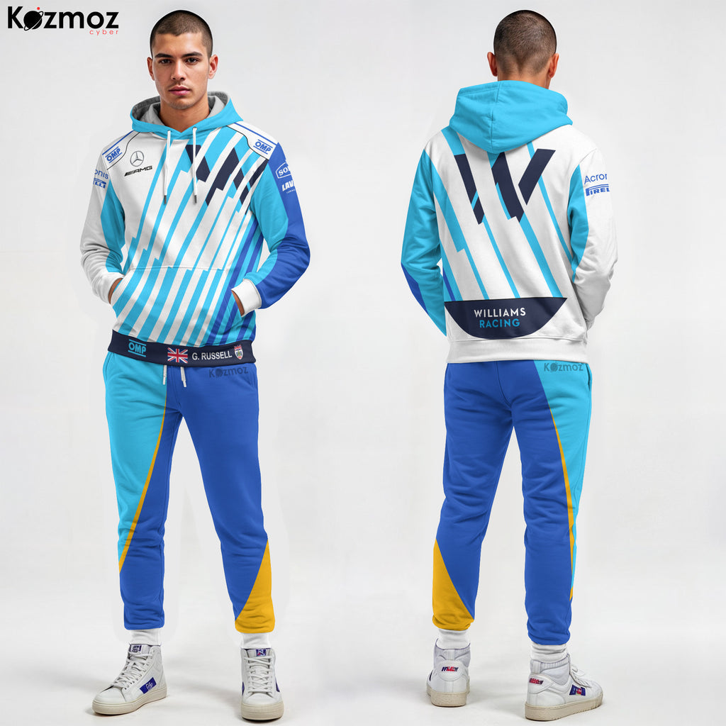 George Russell Racing Costume 2021 Official Test Collection -  Racing Team -