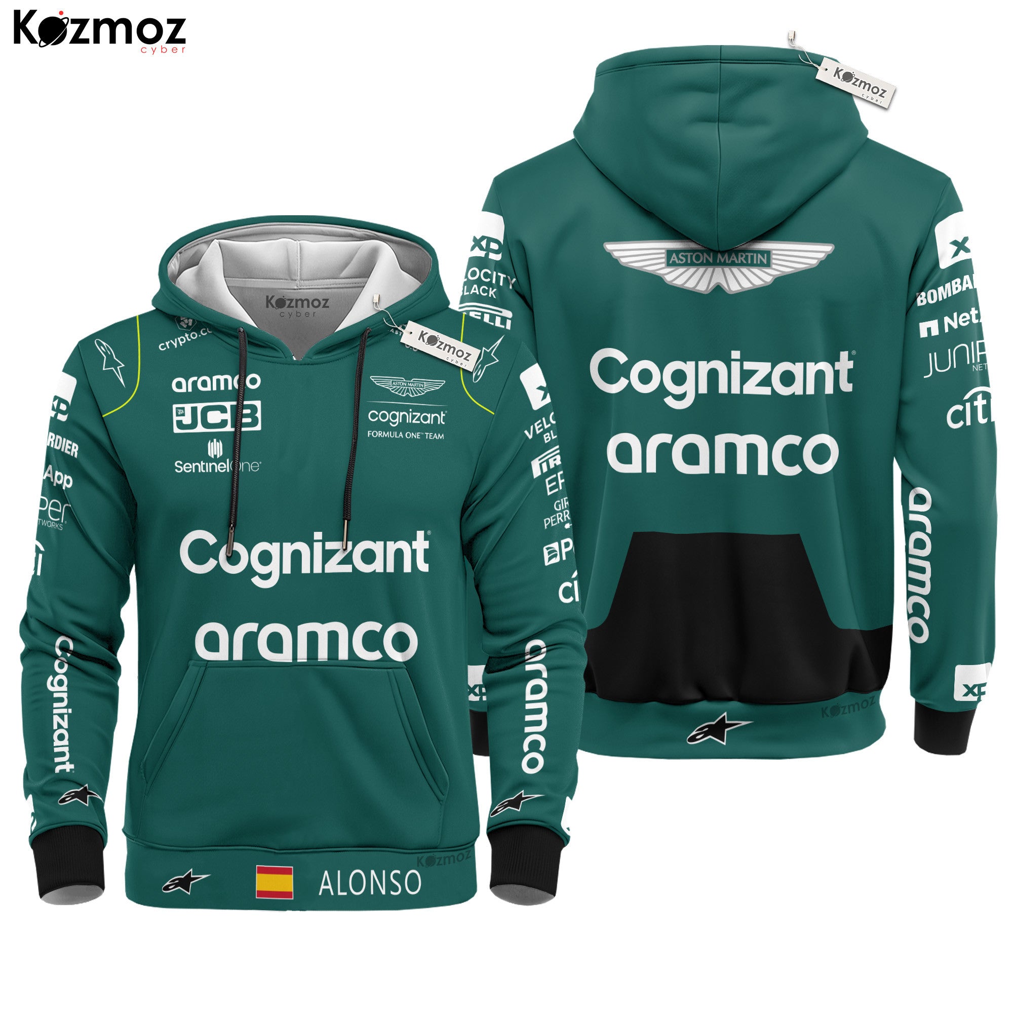 Fernando Alonso Racing Costume 2023 Collection - Aston Martin Racing Team -