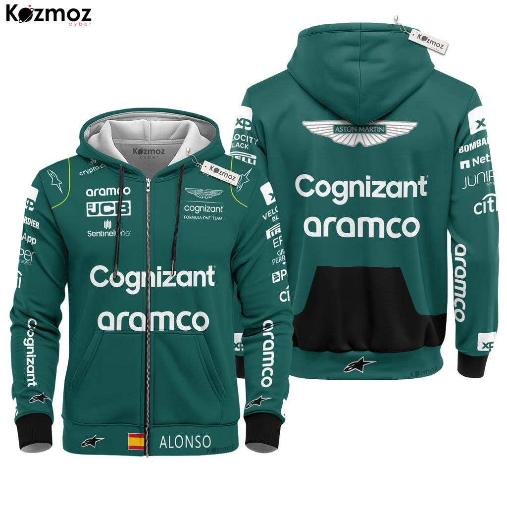 Fernando Alonso Racing Costume 2023 Collection - Aston Martin Racing Team -